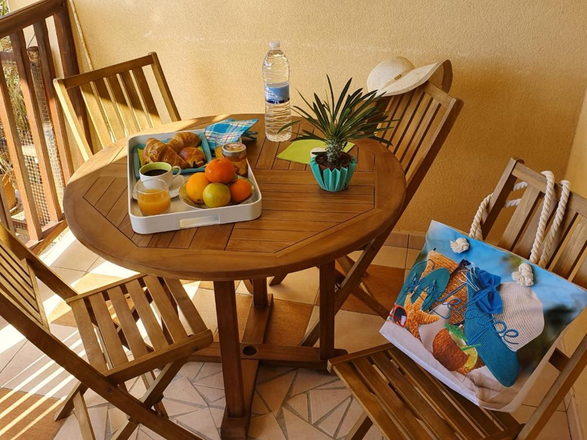 Les Villas Du Bambou - Appartement Azul De 1 A 3 Pers Le Gosier  Exterior foto
